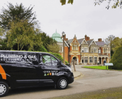 Testimonials - A PGS van outside Bletchley Park