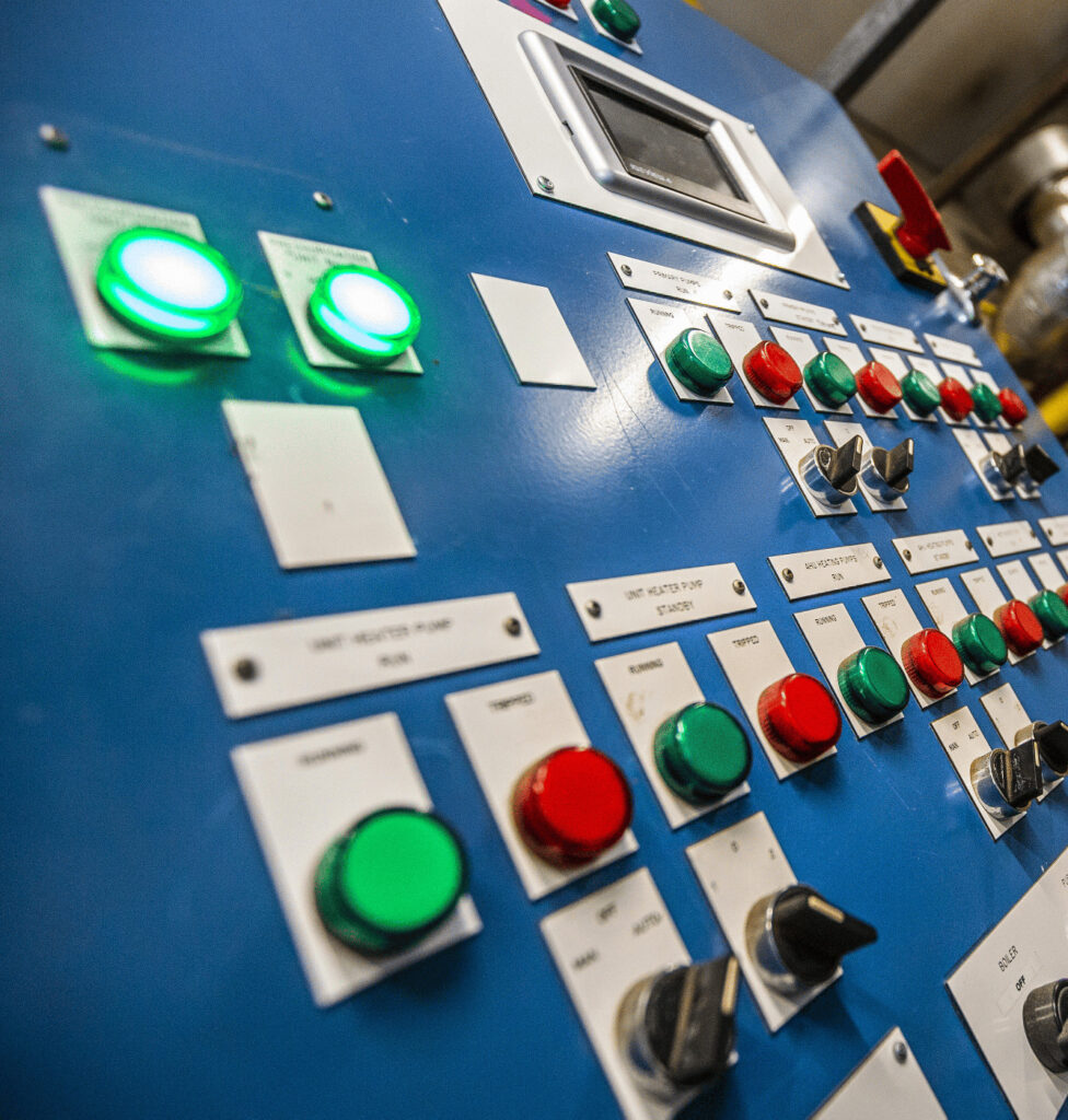Preparing for the Christmas Shutdown - Essential Plumbing & Heating Tips for Your Business this image shows a live BMS panel