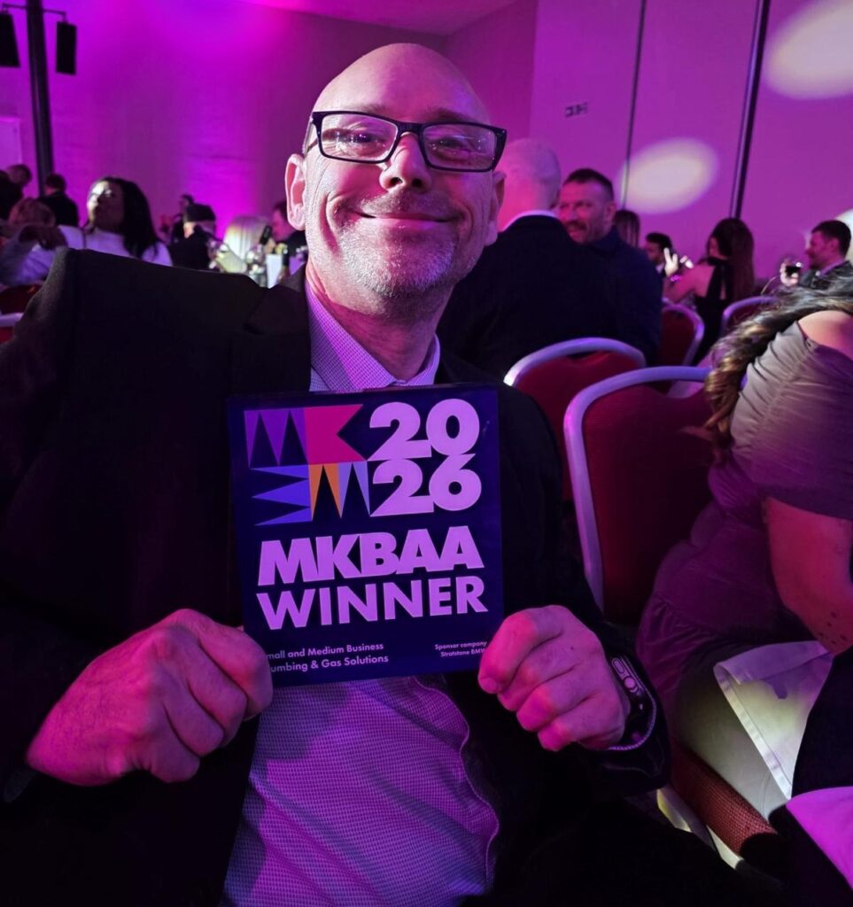 Mike at the MKBAA awards