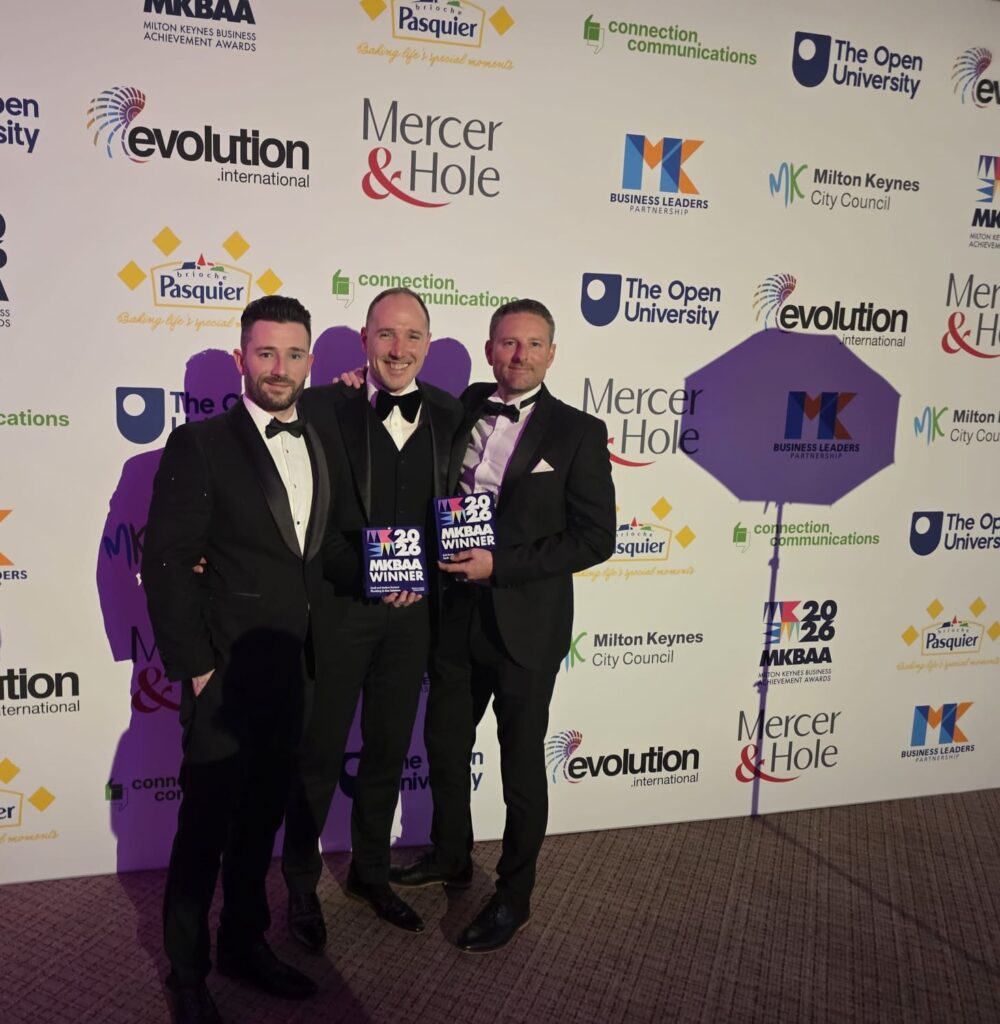 Darryl Carl and Dan at the MKBAA awards