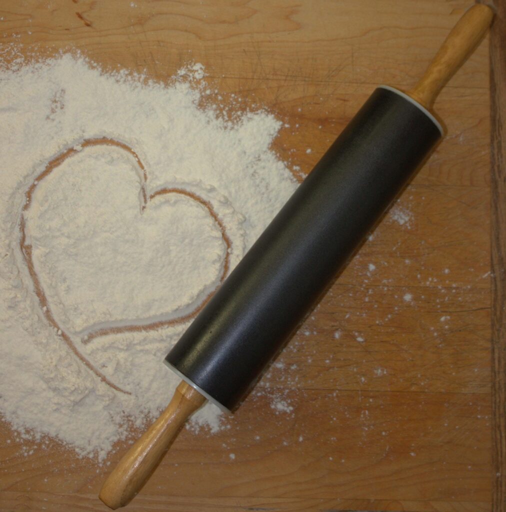 MK's Best Baker Flour Heart