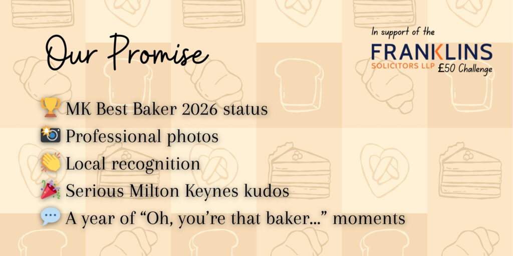 Our promise for the MK best baker