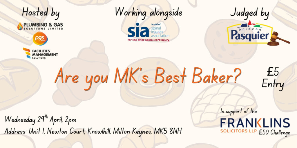 Information about the MK's Best Baker event