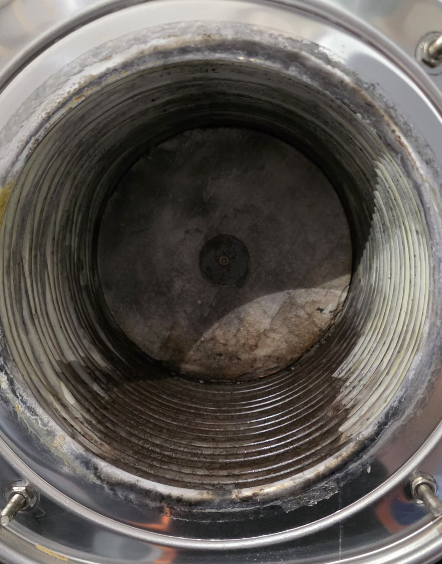 full strip and clean of a boiler